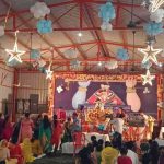 श्रीमद्भागवत कथा के पंचम दिवस में व्यास अमित मोहन जी ने किया गोवर्धन लीला, रासलीला और कंस वध का वर्णन।